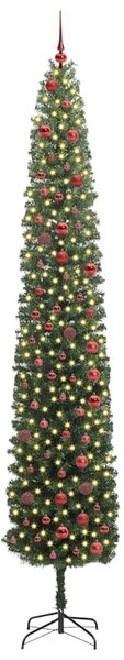 Umělý vánoční stromeček Zelená 300 cm PVC, ocel a plast 3394987