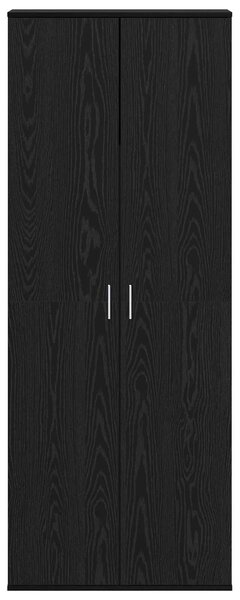Vysoký bufet 70 x 33,5 x 180 cm Kompozitní dřevo Černý dub 3365566