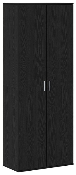 Vysoký bufet 70 x 33,5 x 180 cm Kompozitní dřevo Černý dub 3365566