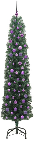 Umělý vánoční stromeček Zelená 210 cm PVC, ocel a plast 3394962