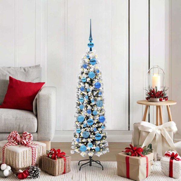 Umělý vánoční stromeček Zelená 120 cm PVC, ocel a plast 3395003