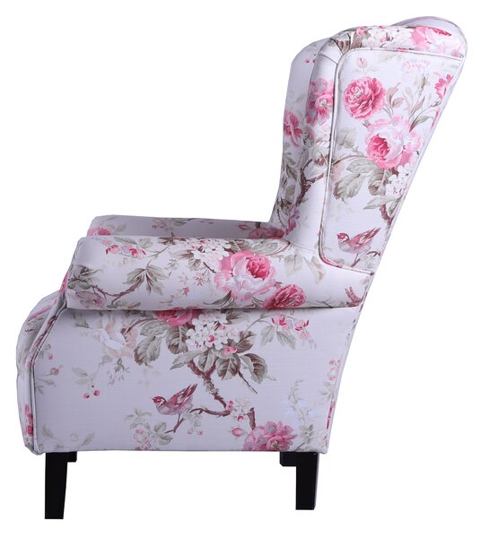 Solenzara Čalouněné křeslo Francis Armchair loose seat - NC-733 Látkové čelounění: TC-186, Povrchová úprava nohou: Whitewash M Beech P132A