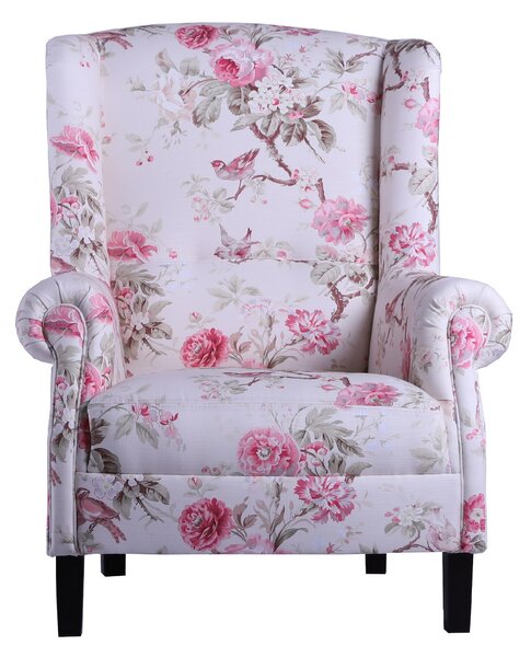 Solenzara Čalouněné křeslo Francis Armchair loose seat - NC-733 Látkové čelounění: TC-186, Povrchová úprava nohou: Whitewash M Beech P132A