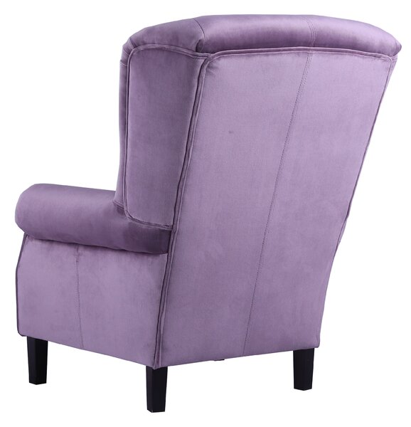 Solenzara Čalouněné křeslo Francis Armchair fixed seat - NC-703 Látkové čelounění: TC-186, Povrchová úprava nohou: Whitewash M Beech P132A