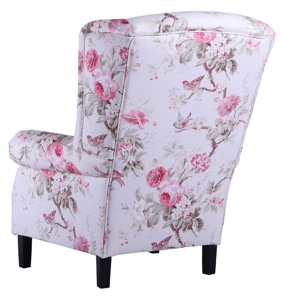 Solenzara Čalouněné křeslo Francis Armchair loose seat - NC-733 Látkové čelounění: TC-186, Povrchová úprava nohou: Whitewash M Beech P132A