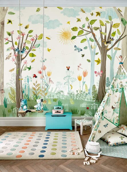 Villa Nova Nástěnný Panel Rušné Bručení - Busy Buzzy Wall Mural W575-01