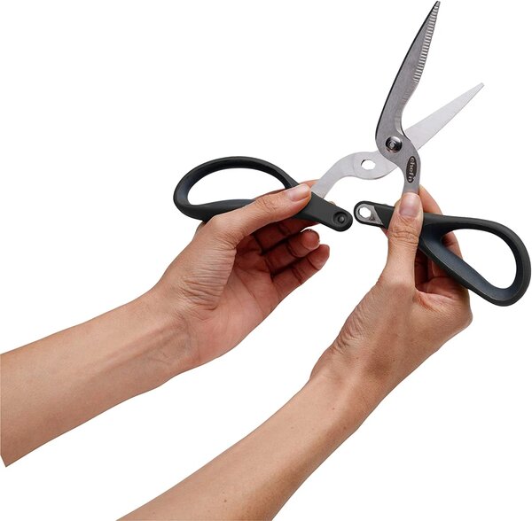Nůžky na drůbež Chef'n FreshForce 22 cm, nerezové, s dvojitým převodem 103-880-271