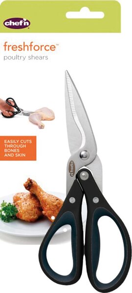 Nůžky na drůbež Chef'n FreshForce 22 cm, nerezové, s dvojitým převodem 103-880-271