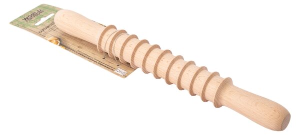 Kráječ na těstoviny pappardelle KitchenCraft World of Flavours, 33 cm, bukové dřevo WFPAPPCUT