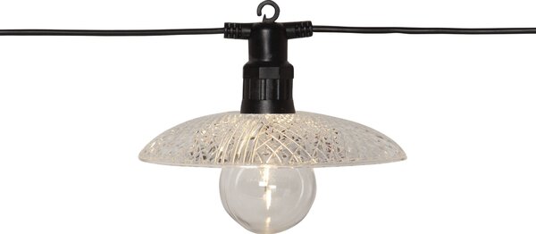 Venkovní světelný LED řetez Glassy Light 3,5 m