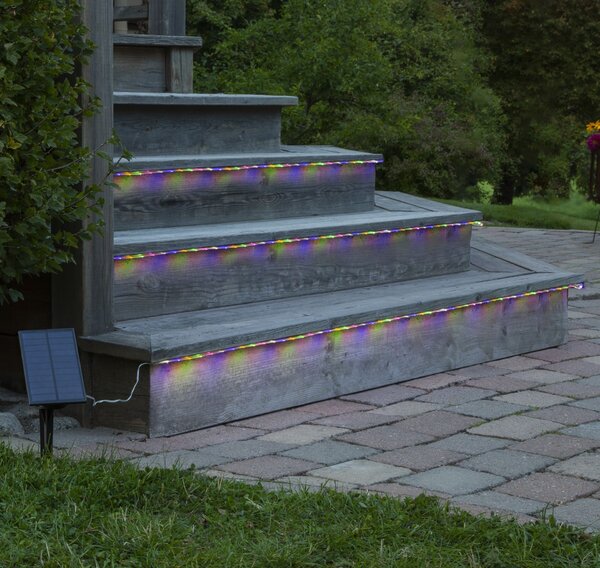 Venkovní LED světelný pásek na solární nabíjení Strip Light - 5 m