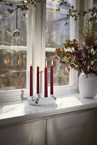 Porcelánový adventní svícen Hammershøi Christmas
