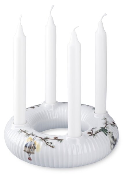 Porcelánový adventní svícen Hammershøi Christmas