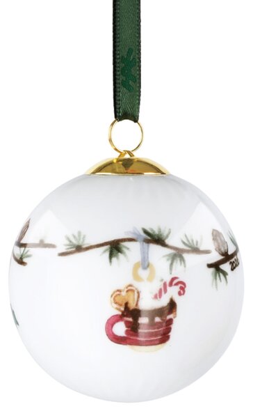 Porcelánová vánoční baňka Hammershøi Christmas 2026