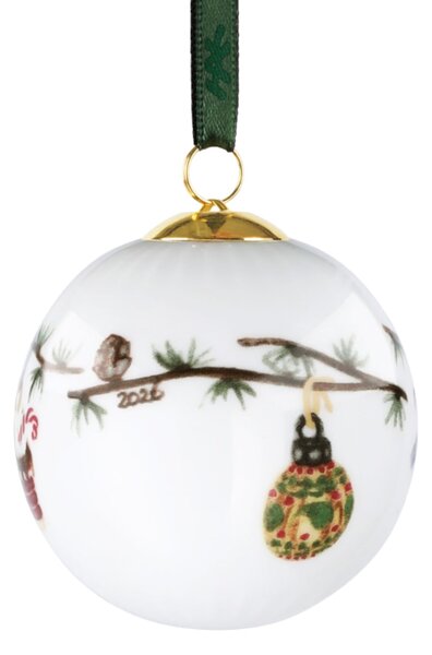 Porcelánová vánoční baňka Hammershøi Christmas 2026