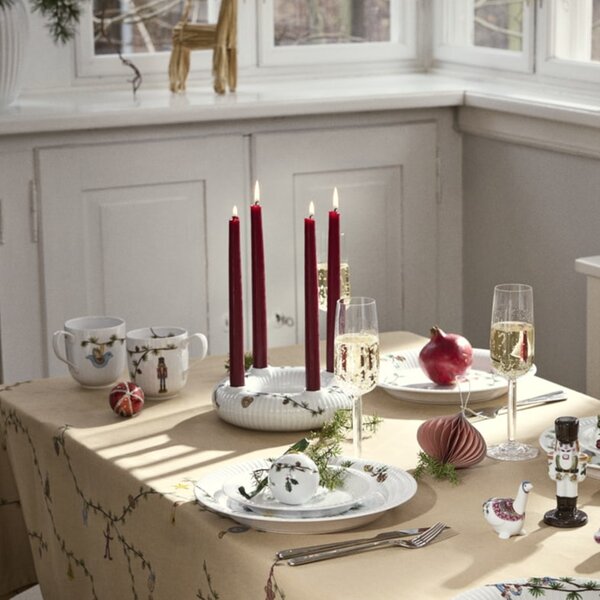 Porcelánový adventní svícen Hammershøi Christmas