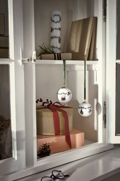 Porcelánová vánoční baňka Hammershøi Christmas 2026