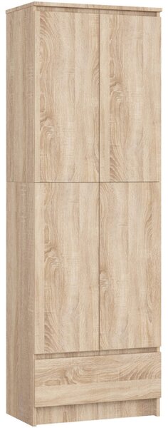 Regál R60 4D 1SZ- dub sonoma