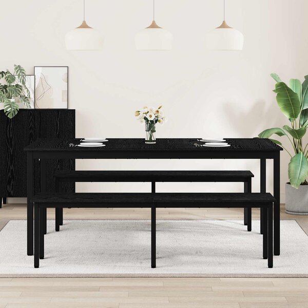 Jídelní stoly 180 x 90 x 75 cm Kompozitní dřevo Obdélníkový 3415378