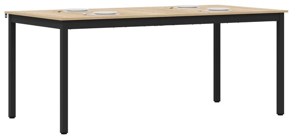 Jídelní stoly 180 x 90 x 75 cm Kompozitní dřevo Obdélníkový 3415379