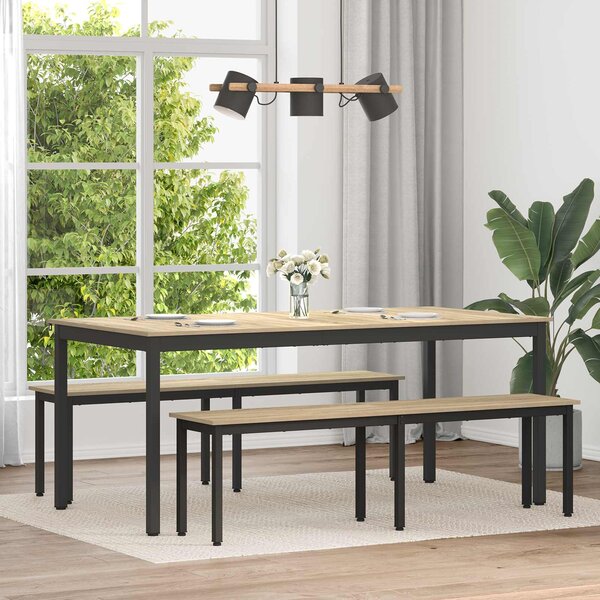 Jídelní stoly 180 x 90 x 75 cm Kompozitní dřevo Obdélníkový 3415379