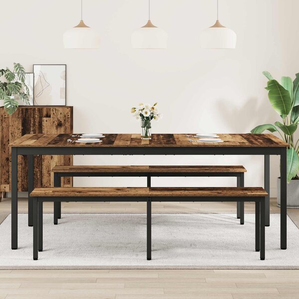 Jídelní stoly 200 x 100 x 75 cm Kompozitní dřevo Obdélníkový 3415388