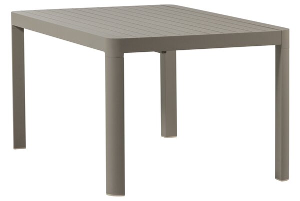 -25 % Dny MOMENTI– WOOOD Béžový kovový rozkládací zahradní stůl Ovara 150 x 150 cm