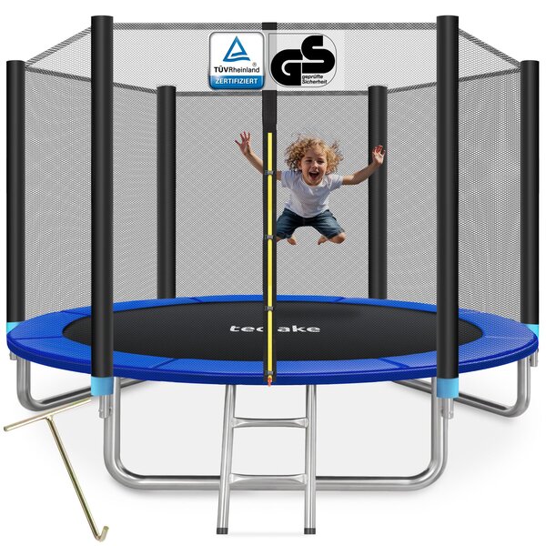 Tectake Trampolína s bezpečnostní sítí - 305 cm