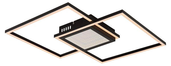 STROPNÍ LED SVÍTIDLO, 42,6/42,6/5 cm Globo - Online Only svítidla, Online Only