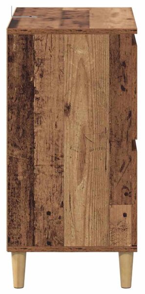 Konzole 3 ks Staré dřevo 60 x 35 x 70 cm Kompozitní dřevo 3415557