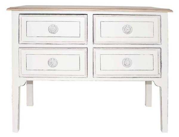 Komoda D775 Patina povrchu: Bez patiny, Barva povrchu nábytku: Blanc