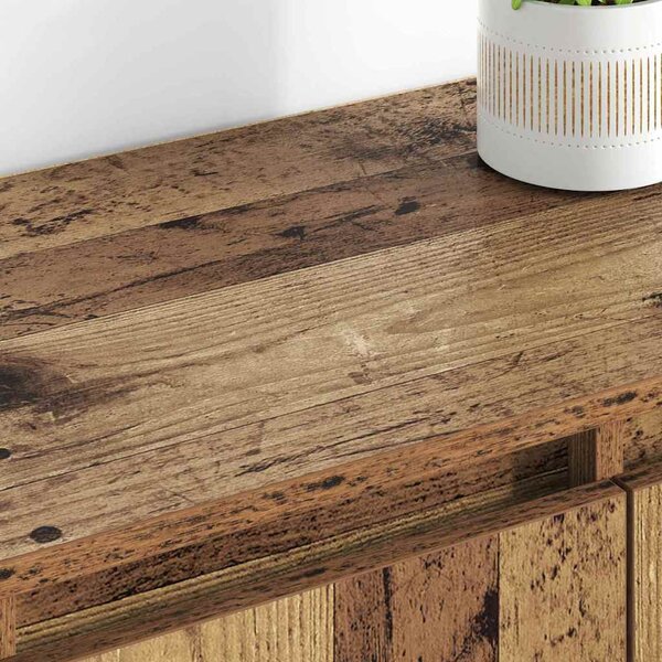 Konzole 2 ks Staré dřevo 60 x 35 x 70 cm Kompozitní dřevo 3415560