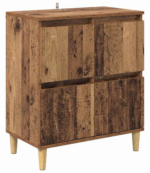 Konzole 2 ks Staré dřevo 60 x 35 x 70 cm Kompozitní dřevo 3415570