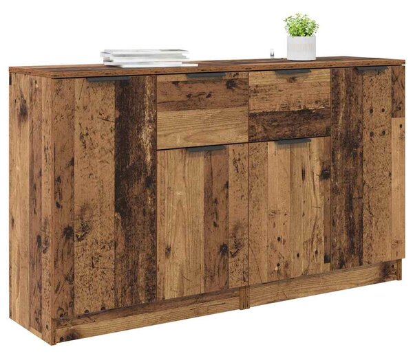 Konzole 2 ks Staré dřevo 60 x 30 x 70 cm Kompozitní dřevo 3415566