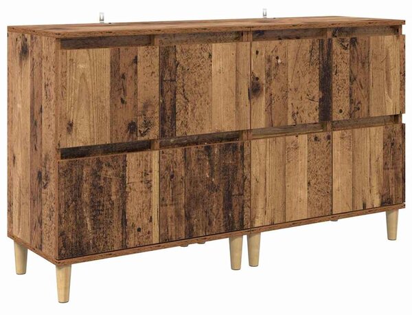 Konzole 2 ks Staré dřevo 60 x 35 x 70 cm Kompozitní dřevo 3415570