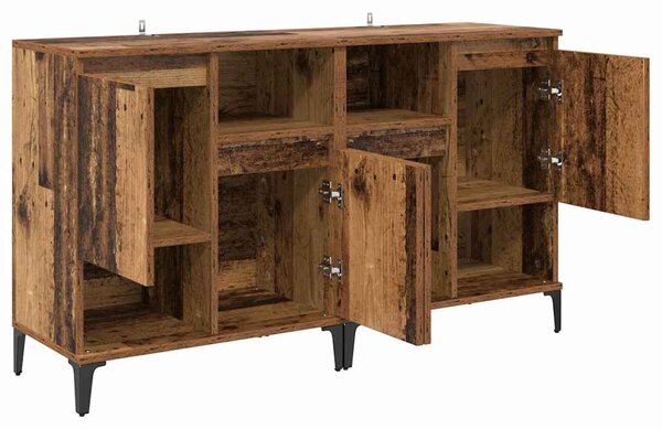 Konzole 2 ks Staré dřevo 60 x 35 x 70 cm Kompozitní dřevo 3415567