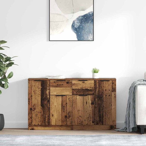 Konzole 2 ks Staré dřevo 60 x 30 x 70 cm Kompozitní dřevo 3415566