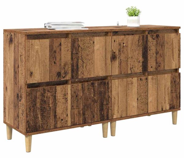 Konzole 2 ks Staré dřevo 60 x 35 x 70 cm Kompozitní dřevo 3415570