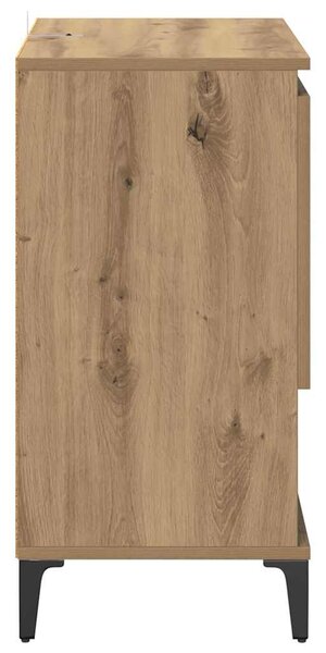 Konzole 3 ks Artisanový dub 60 x 35 x 70 cm Kompozitní dřevo 3415579