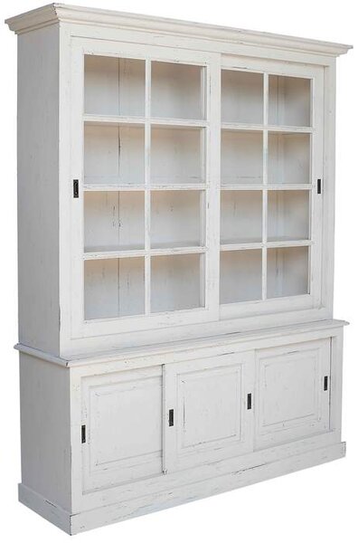 Příborník - kredenc D786 Patina povrchu: Bez patiny, Barva povrchu nábytku: Blanc