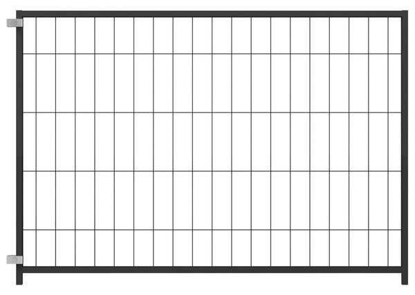 Klec pro zvířata bez dveří Černá 300 x 100 x 70 cm Ocel 150791
