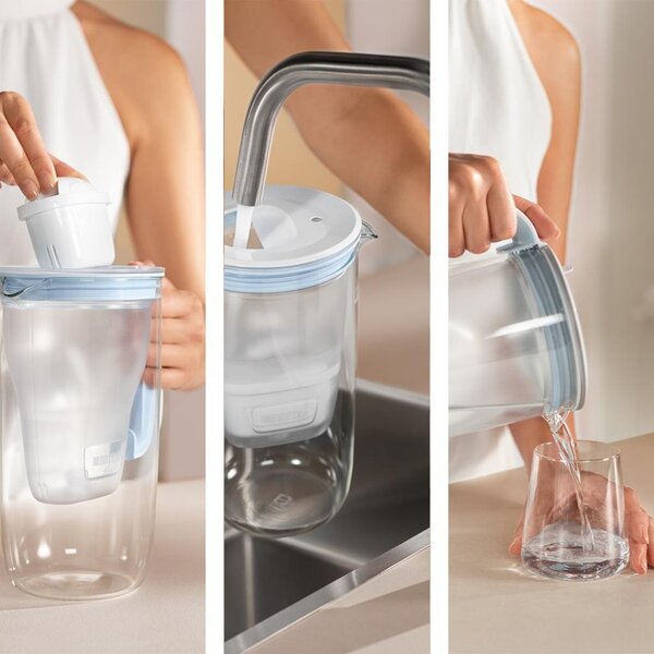 Skleněná filtrační konvice Brita New 2,5 l