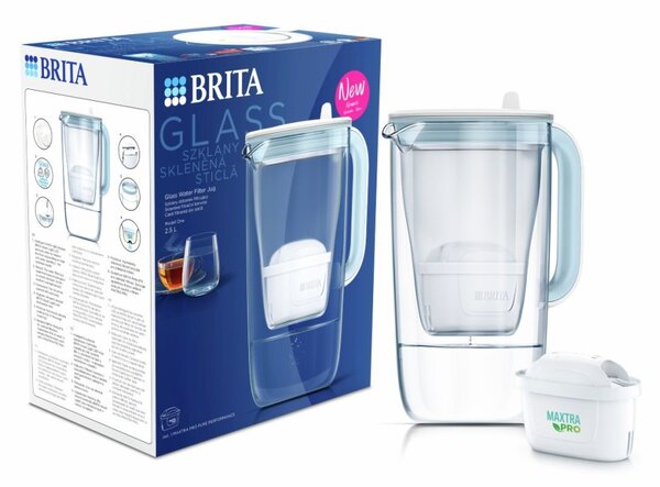 Skleněná filtrační konvice Brita New 2,5 l