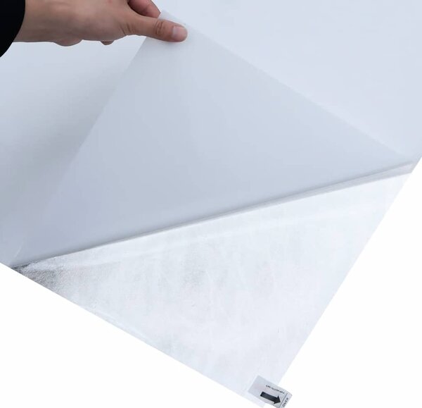 Okenní fólie statická matná bílá 45 x 2 000 cm PVC 155822