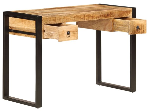 Psací stůl se 2 zásuvkami 110 x 50 x 77 cm masivní mangovník 247400