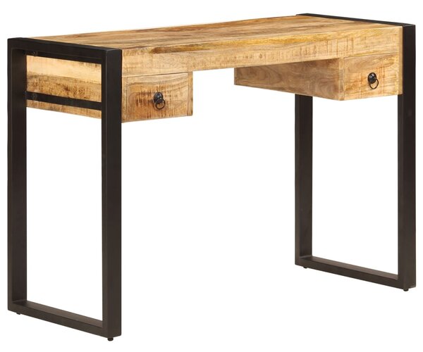 Psací stůl se 2 zásuvkami 110 x 50 x 77 cm masivní mangovník 247400