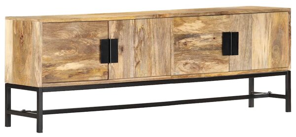 TV stolek 140 x 30 x 50 cm masivní mangovníkové dřevo 285863