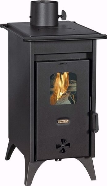 PRITY Mini D - Kompaktní kamna na dřevo s vysokou účinností (6,3 kW) a ekologickými emisemi