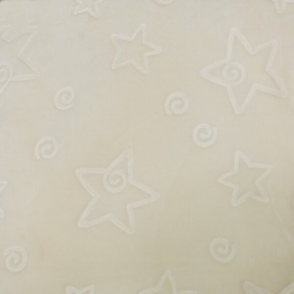Španělská deka Piel - Stars 160 x 220 cm, růžová, PIEL S.A