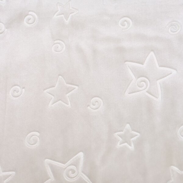 Španělská deka Piel - Stars 160 x 220 cm, růžová, PIEL S.A